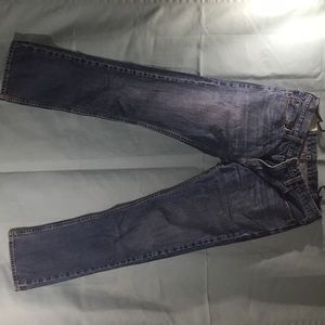Slim straight jeans